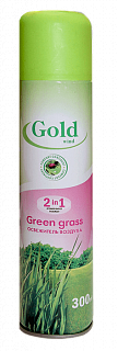 Освежитель воздуха Голд Винд грин грасс 300 мл Освежитель воздуха Голд Винд грин грасс 300 мл