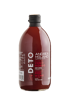 Уксус органический винный красный DETO 6%, Andrea Milano Уксус органический винный красный DETO 6%, Andrea Milano