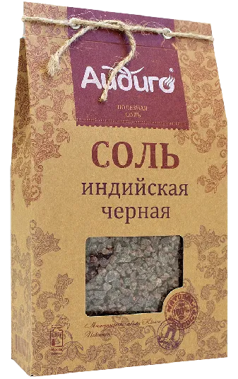 Соль черная Айдиго