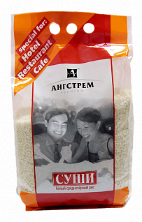 Рис для суши белый среднезерный Ангстрем