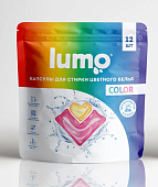Капсулы LUMO для стирки цветного белья 12шт