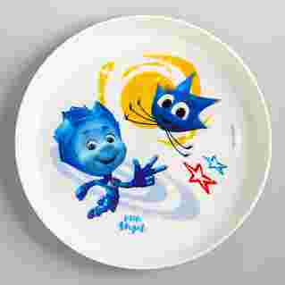 Детская тарелка Фиксики Нолик 450мл арт.1315-1